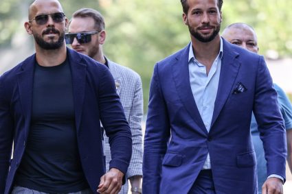 Fratii Tate au plecat din Romania Destinatia lor