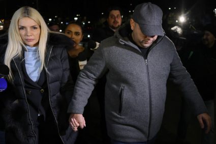 Laura Vicol si Vladimir Ciorba la Curtea de Apel Bucuresti