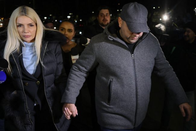 Laura Vicol si Vladimir Ciorba la Curtea de Apel Bucuresti