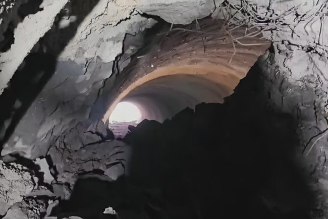 Primul tunel de pe A1 Margina Holdea a fost finalizat