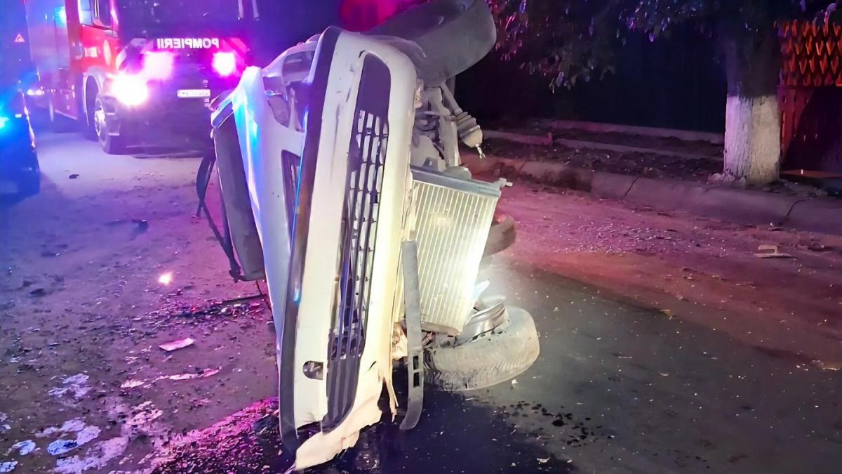 Accident grav in Giurgiu cinci tineri raniti