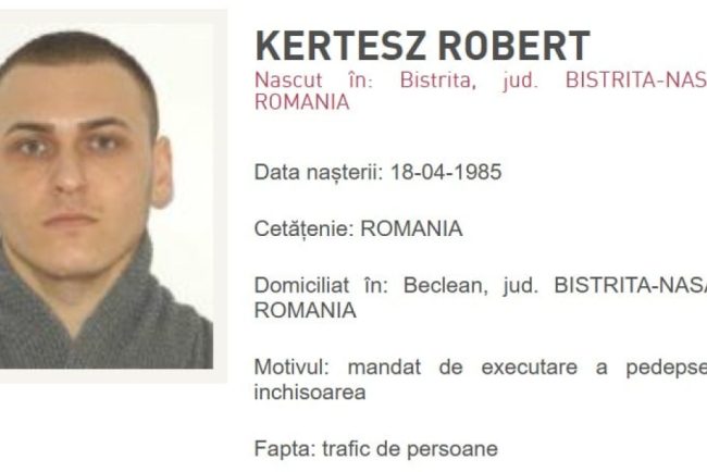 Barbat condamnat pentru trafic de minori prins in Romania