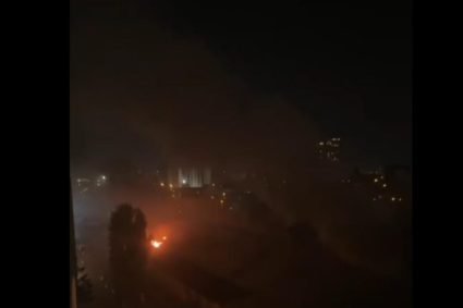Incendiu devastator la un depozit din Bucuresti