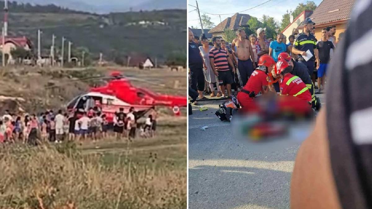 Patru raniti intr un accident la Somcuta Mare
