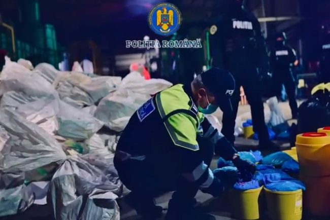 Cum se distrug patru tone de droguri de Politie