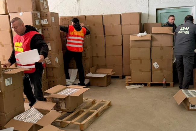 ANAF a gasit o fabrica ilegala de vapat in Prahova