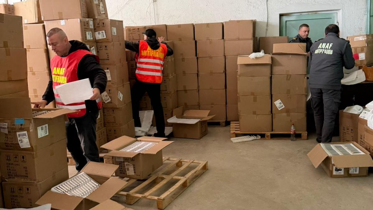 ANAF a gasit o fabrica ilegala de vapat in Prahova