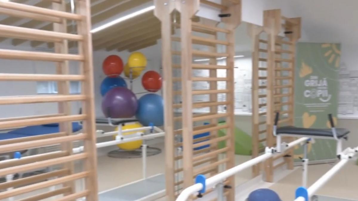 Centrul de recuperare al Institutului Sanatatii Mamei si Copilului a fost renovat