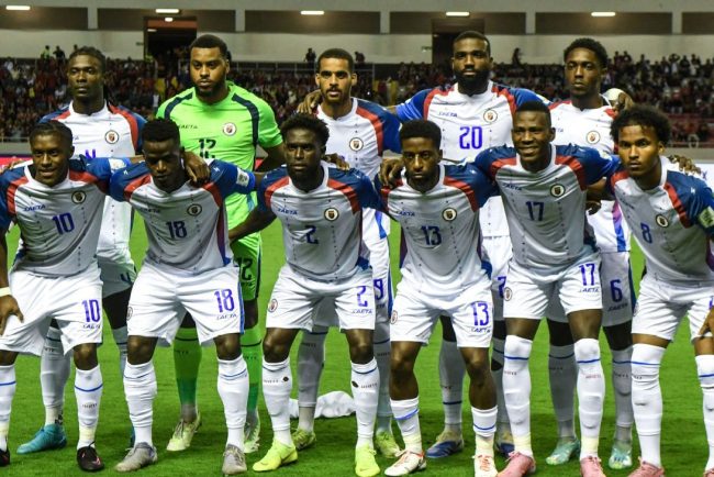 Haiti a trit un moment unic pe teren