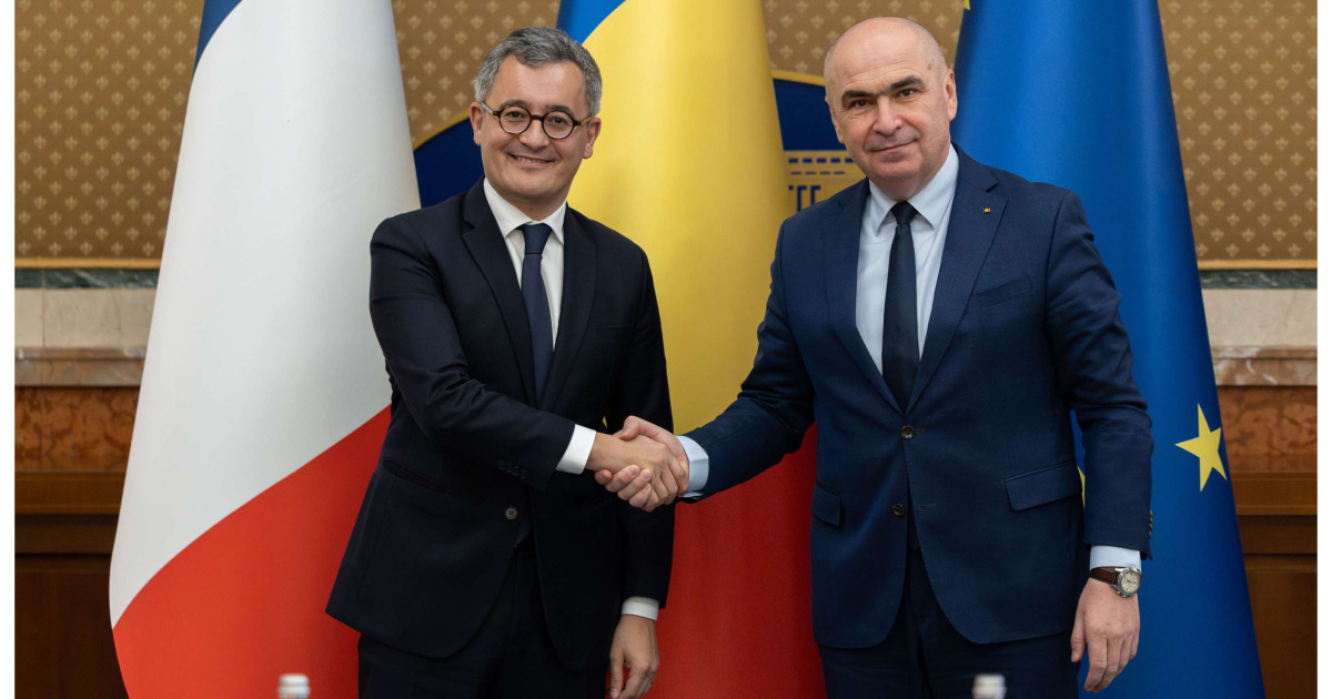 Ilie Bolojan si Gerald Darmanin au discutat despre justitie si securitate