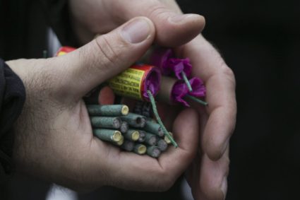 Politia Romana controleaza petardele si artificiile