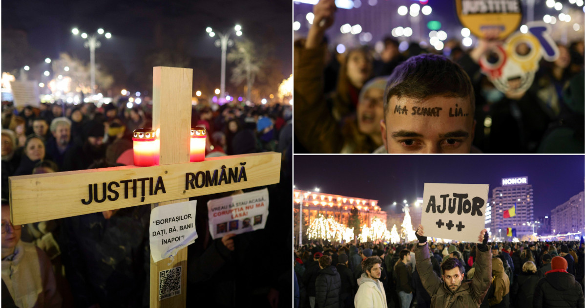 A patra zi de proteste pentru independenta justitiei
