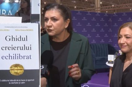 Ghidul creierului echilibrat de Alina Robu si Diana Nemes cartea de psihologie asteptata la Gaudeamus