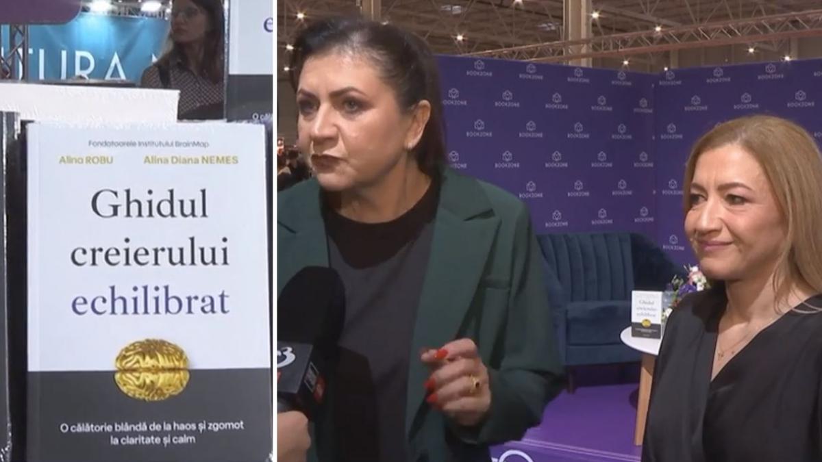 Ghidul creierului echilibrat de Alina Robu si Diana Nemes cartea de psihologie asteptata la Gaudeamus