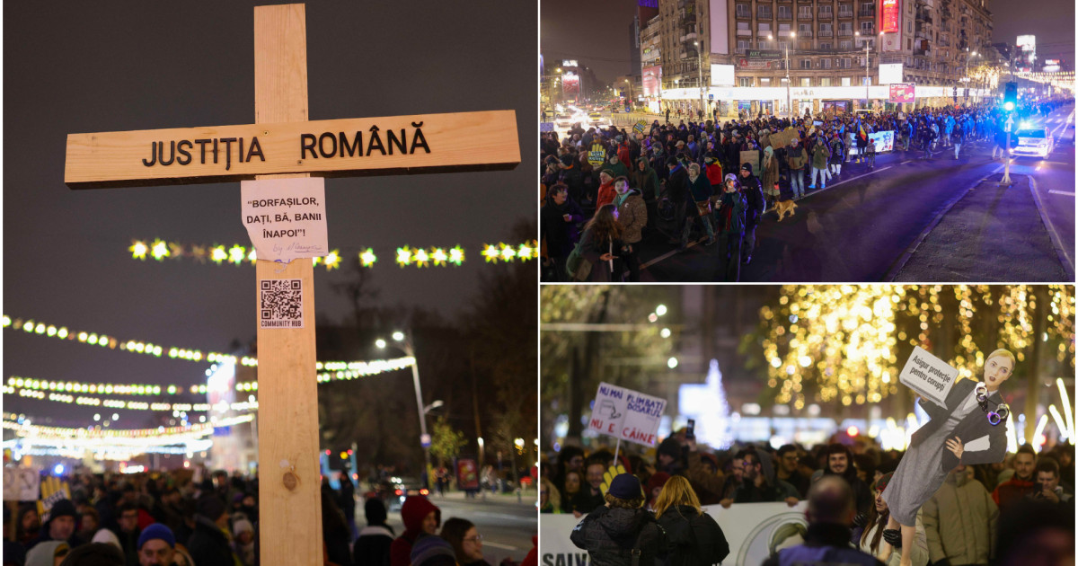 Proteste pentru independenta justitiei a cincea zi