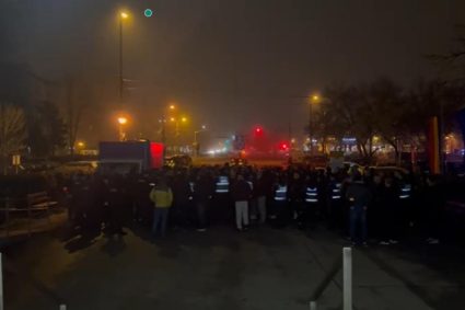 Peste 100 de sustinatori greci ai echipei PAOK Salonic au ajuns la Spitalul Judeean din Timisora