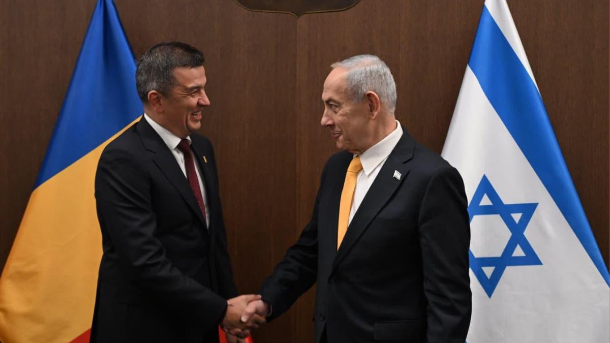 Grindeanu dupa intalnirea cu Netanyahu Accelerarea dezvoltarii relatiilor economice este noua