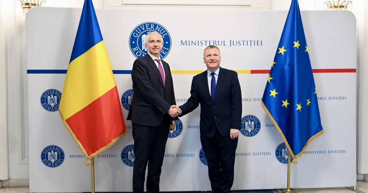 Ministrul Justitiei a purtat discutii cu comisarul european pentru Justitie privind lupta impotriva coruptiei si statului de drept