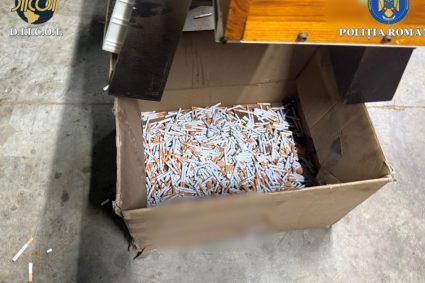 Fabric clandestin de tigarete descoperit n Timioara DIICOT a gsit sute de baxuri i tone de tutun