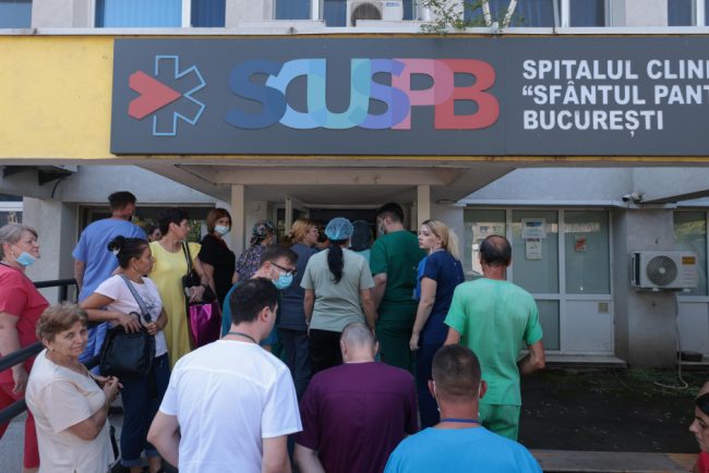 Barbatul care a sustras componente din sistemul de oxigen al Spitalului Pantelimon arestat preventiv