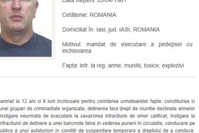 Rusia l a predat Romaniei pe Vasile Rodideal unul dintre cei mai cautati infractori aflat pe lista Most