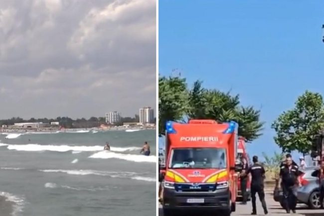 Alerte pe litoralul romanesc Steagul rosu este ridicat O fetita a fost duce in stare grava la