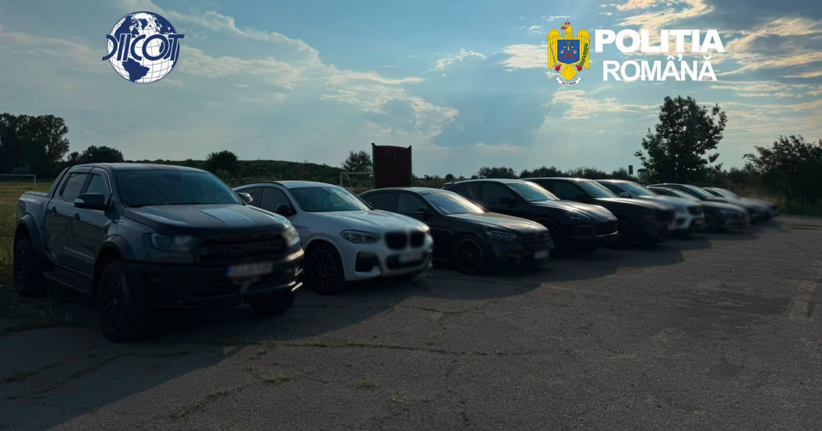 Ce au confiscat procurorii in urma perchezitiilor la grupul periculos din Braila masini in valoare de sute de mii de