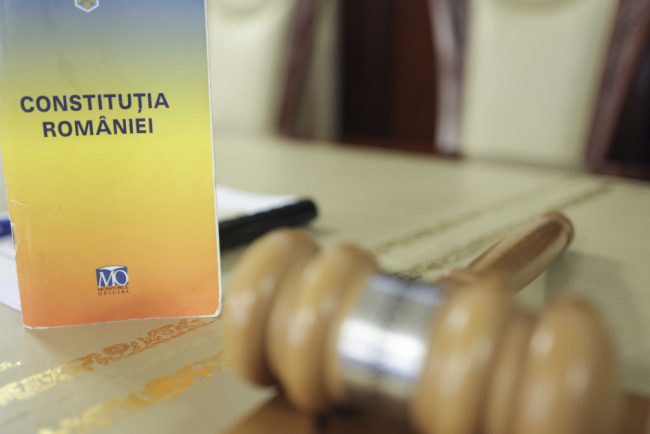CCR anunta ca a respins amendamentul AUR la Legea Integritatii referitor la averile partenerilor demnitarilor