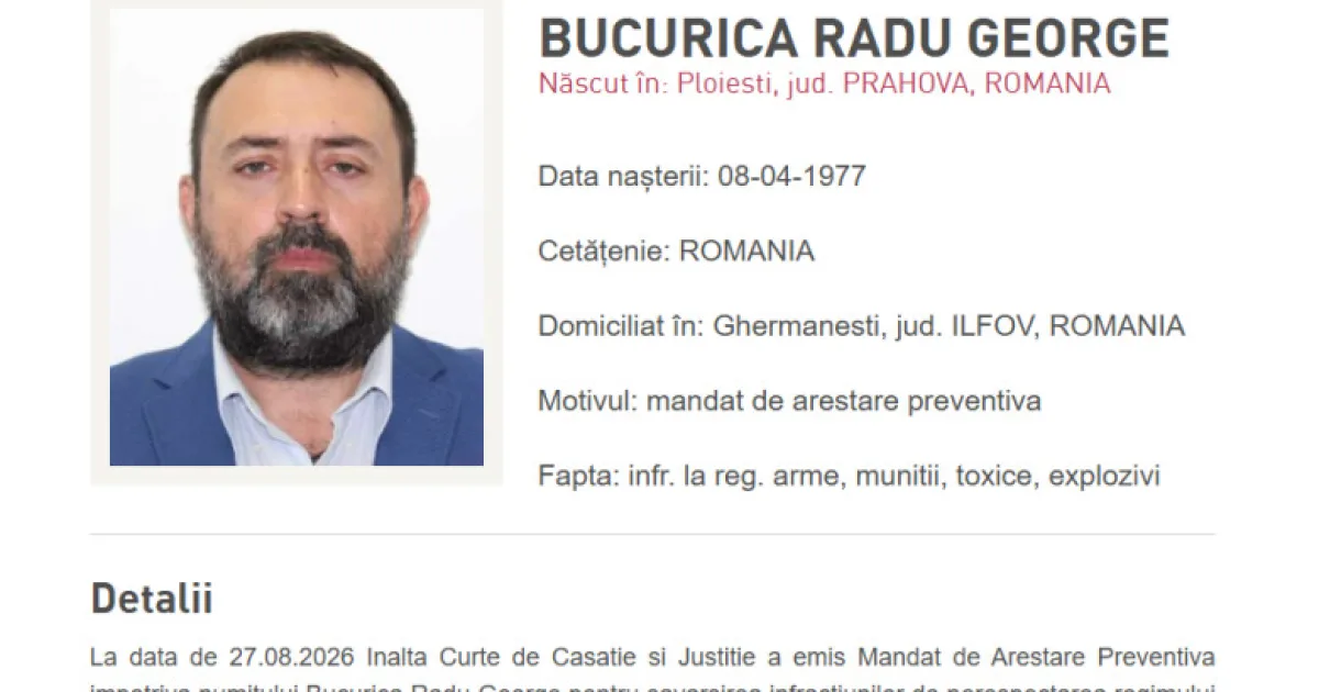 Procurorul Bucurică, prins cu pistolul la discotecă, internat specializat