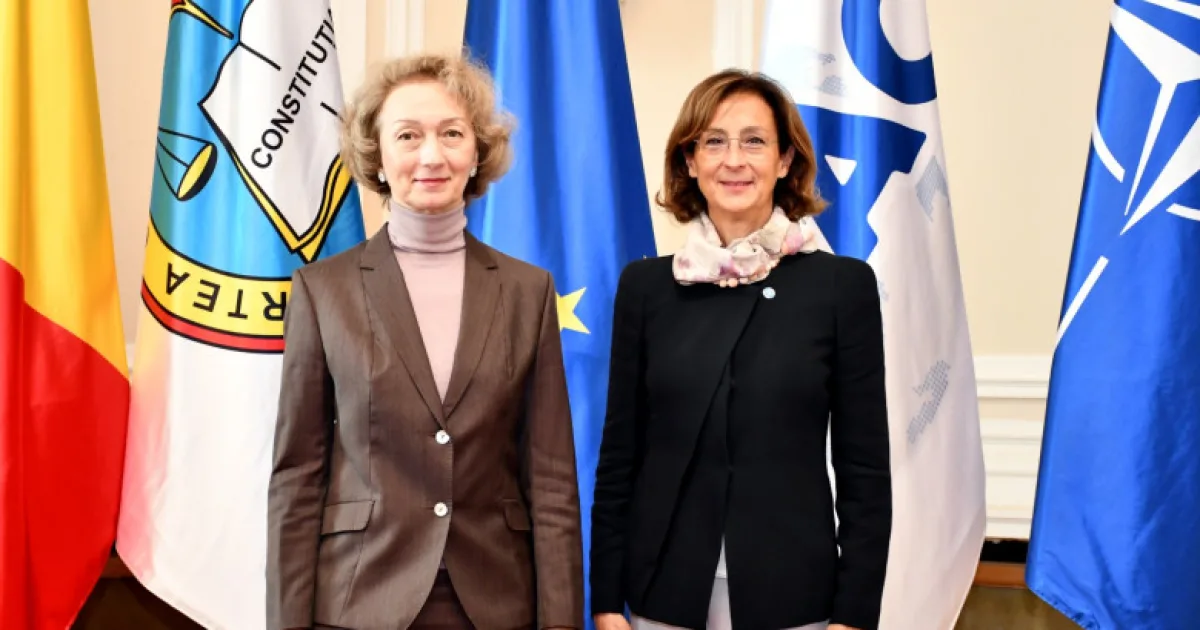 Șefa CCR, discuții cu Comisia de la Veneția despre criteriile statului de drept