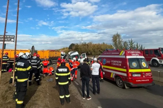 Șoferul microbuzului din accidentul mortal de la Buftea, sub control judiciar